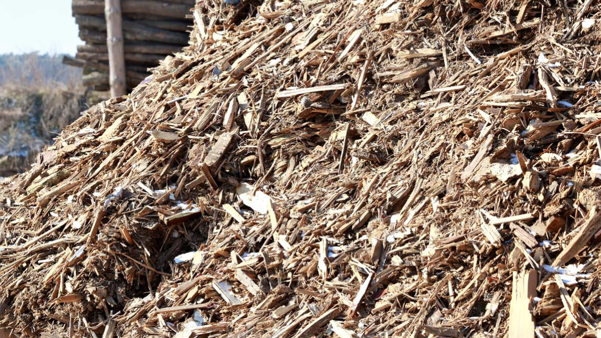 Das Altholz wird thermisch Recycelt 