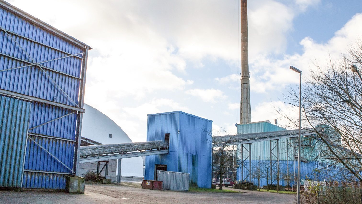 Das Biomasseheizkraftwerk von Hagenow
